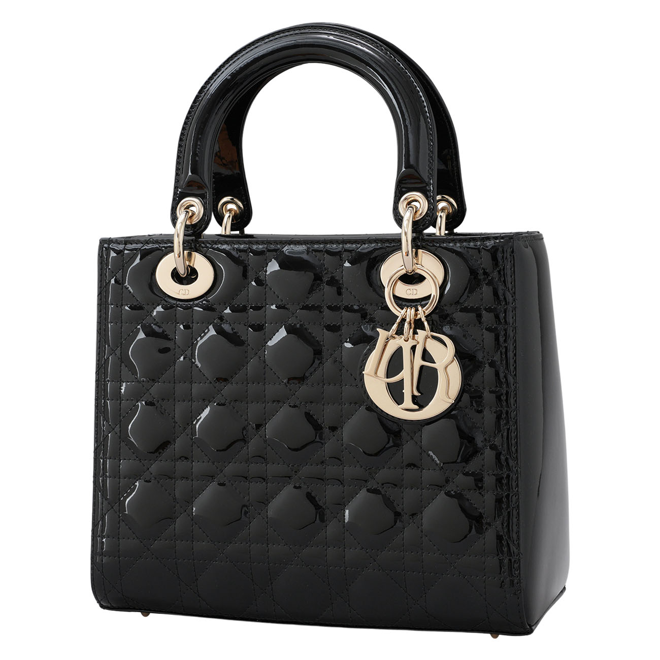 CHRISTIAN DIOR(USED)디올 페이던트 레이디디올 미듐